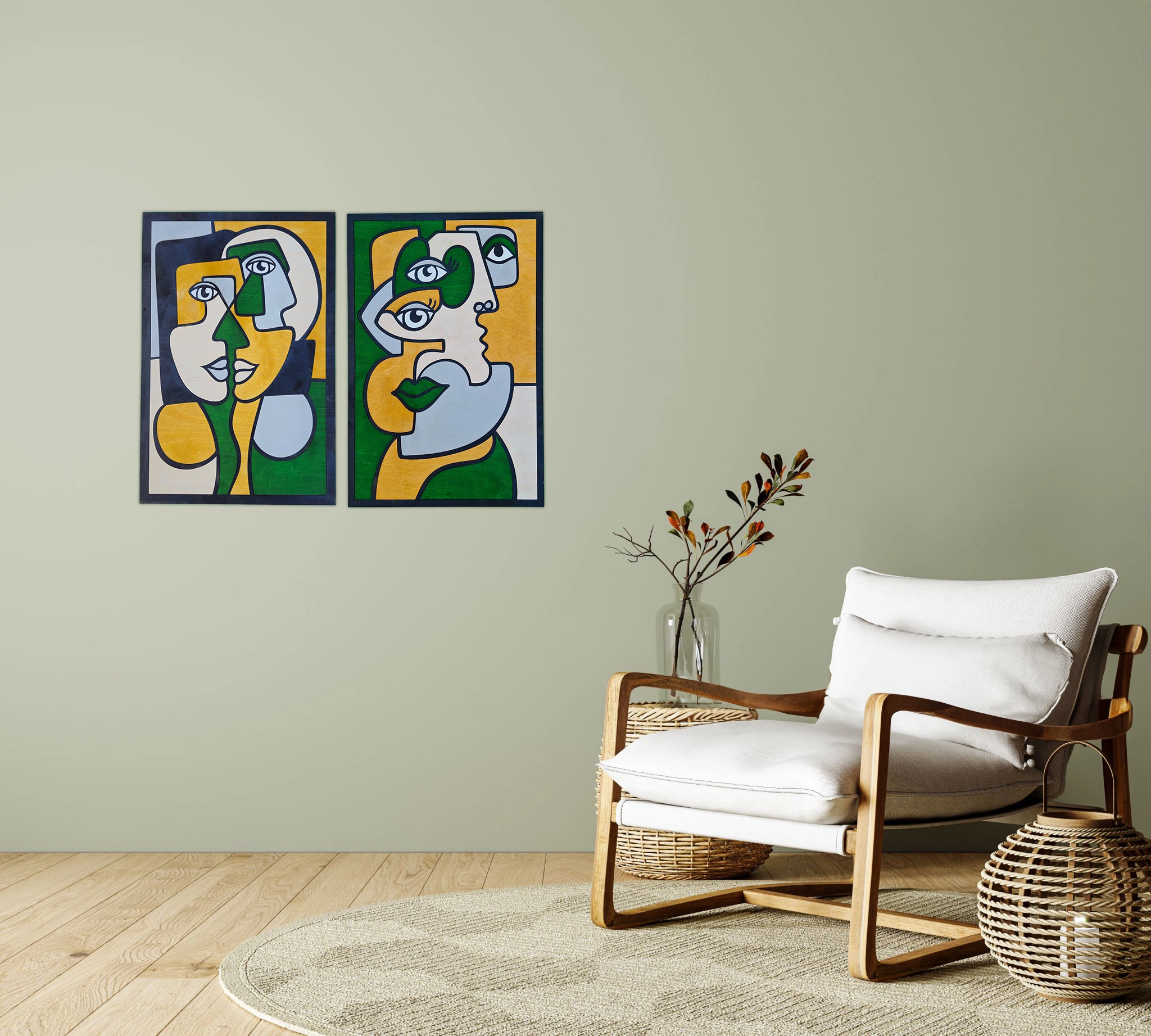 Panou decorativ Picasso – Kiss in color - imagine 4
