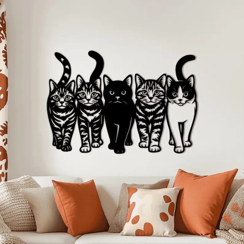 Decorațiune de perete Purrfect Company